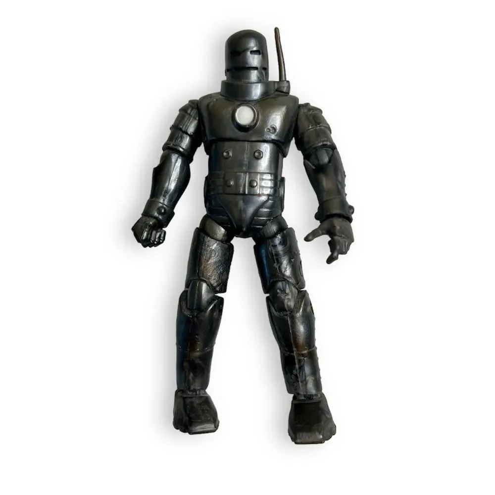 Iron Man Marvel Universe Hasbro Gray Grey Action Figure 2015 Avengers 4 Inch